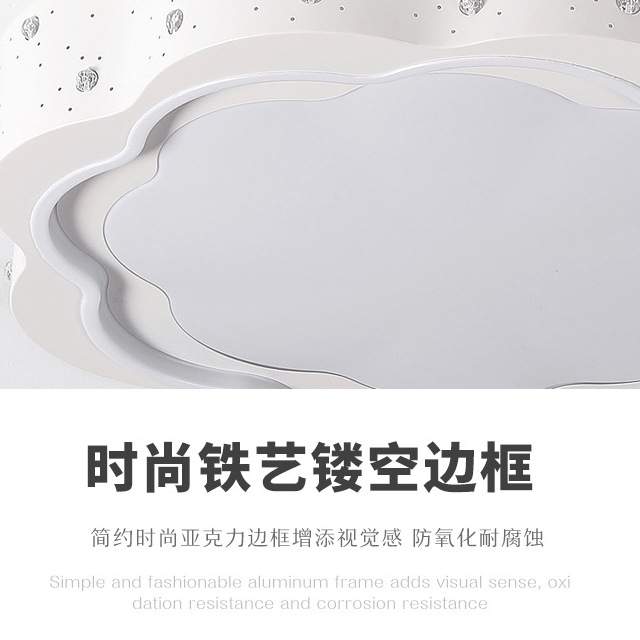 主卧室灯2025新款客厅LED吸顶灯 儿童房间灯现代简约中山灯具大全