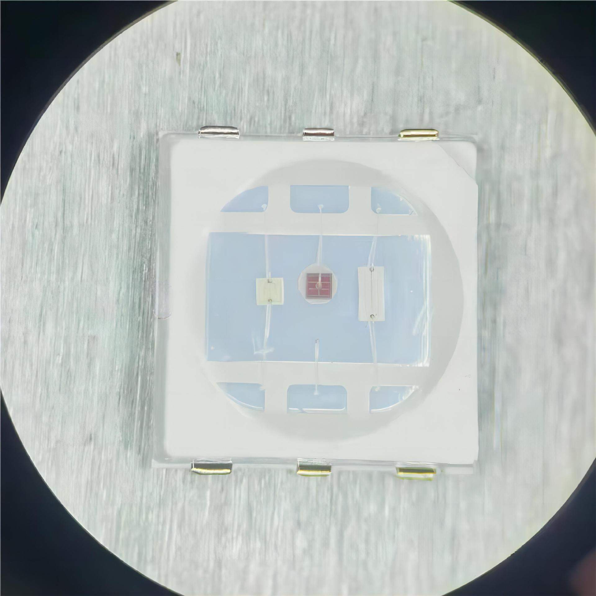 高亮5054rgb灯珠1.5W3W七彩红绿蓝三合一LED5050RGB贴片0.5w超亮
