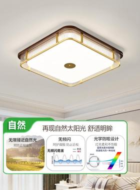 大观式园卧50室吸顶灯客厅灯主灯简约大气225新款NWU新中中山灯具