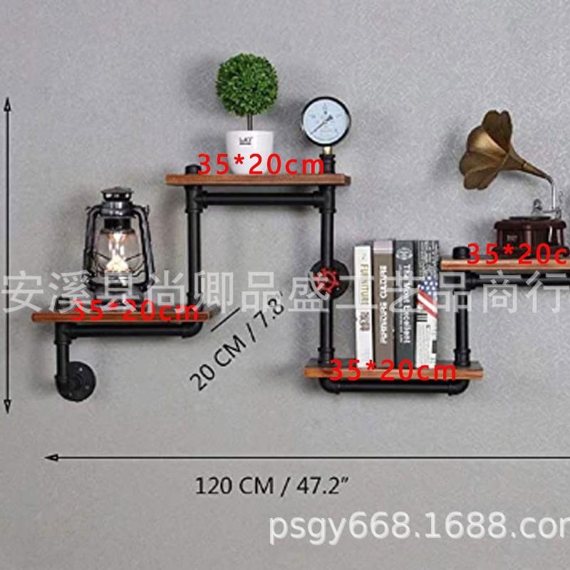 壁多层物墙壁置架客厅厨房隔板墙上多花层书架转四层搁板角挂架免