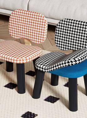 实木PThx376j靠背发凳小子椅幼儿园阅读人书板凳儿童凳子大沙凳矮