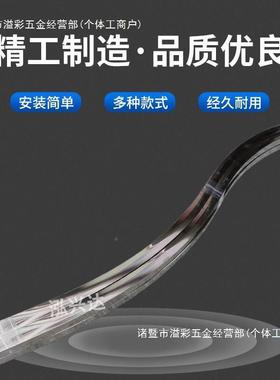 加厚30不锈BLW钢4大门S弯门方头弯管庭院门度管顶弧管装饰弧配件