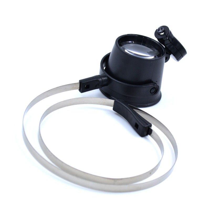 修手表放大镜单眼高清修手表用的修表用的头戴式高清线路板检修