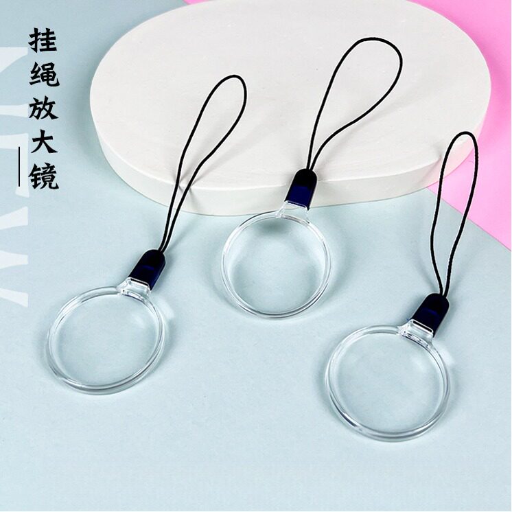 挂绳阅读器高清镜片放大镜