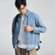 海上公路旗舰店2025春季 简约通勤百搭上衣 男长袖 新款 纯棉丹宁衬衫