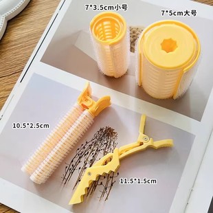 刘海卷发根蓬松卷神器空气八字夹空心卷筒刘海八字清新卷发筒法式