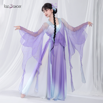 倾城舞后古典舞飘逸纱衣