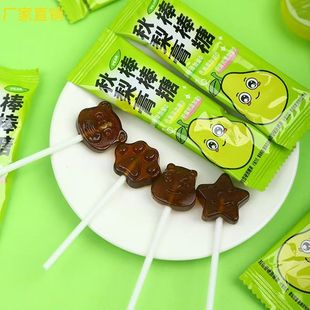 金银花柚子棒棒糖水果味糖果硬糖非0脂0添加学生儿童解馋小零食品