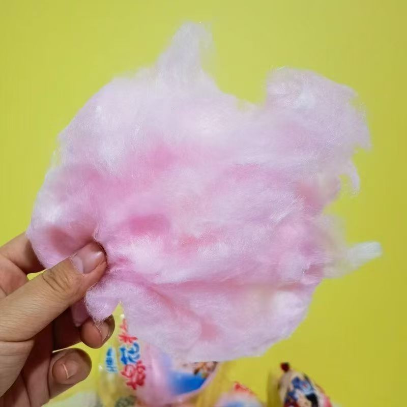 老式棉花糖丝状8090儿时传统经典怀旧拉丝棉花糖云朵车厘子蛋糕