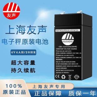 20HR電瓶友聲電子稱原裝 上海友聲電子秤電池4v4ah 蓄電池吊秤電池