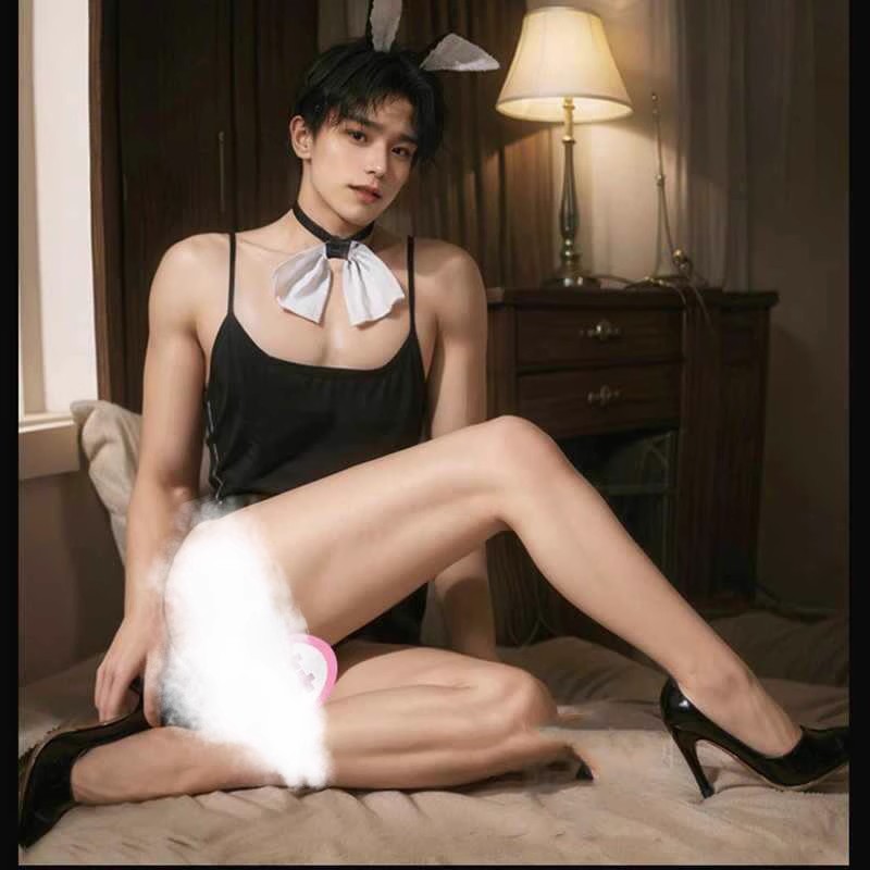 情调内衣兔女郎装男仆制服gay性感睡衣男士情感趣味套装衣服肚兜