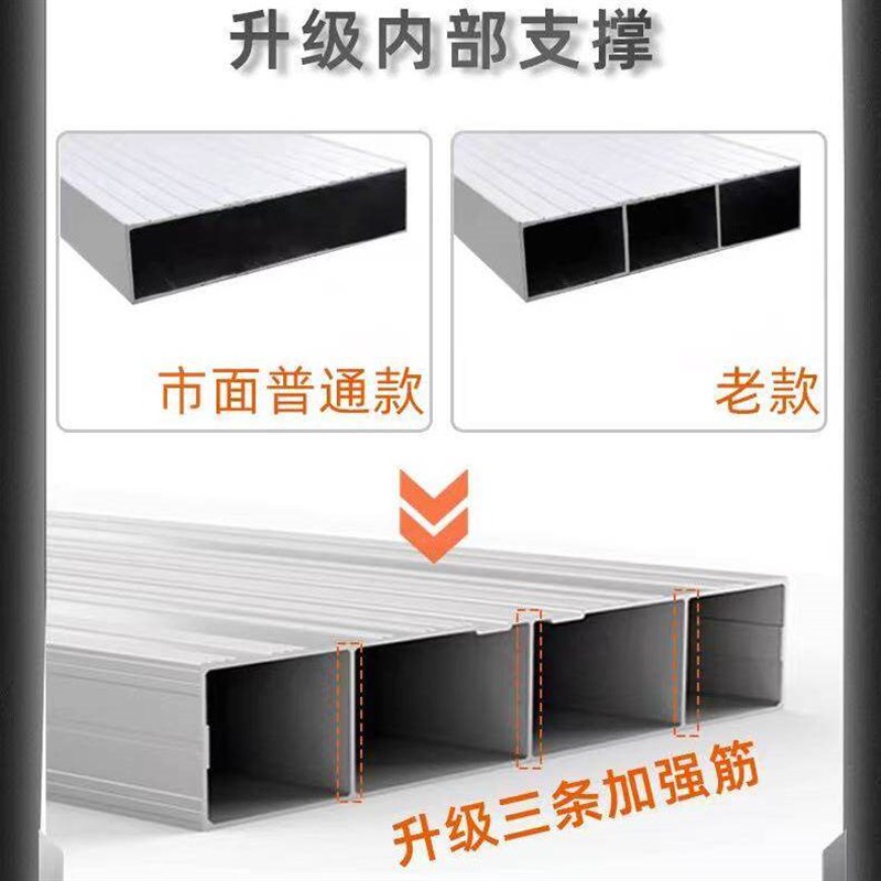 小匠大象新款铝合金马凳加厚折叠升降脚手架装修刮腻子便携多功能