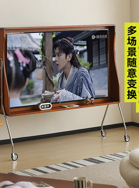 小万黄杨木中古风实木电视架