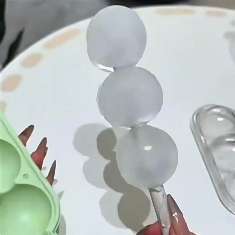 热销糖葫芦冰格吸管直饮二合一冰棍模具制冰袋家用制冰器夏日储冰