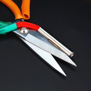 热销调温电热剪刀带开关商标修边剪刀加热管式 滚边电热裁缝剪刀剪