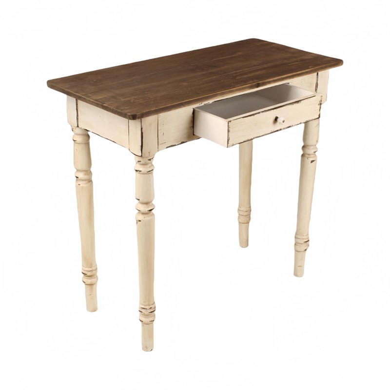 热销复古旧木花园长桌杂货桌子庭院摆件花房花园置物架收纳实木座