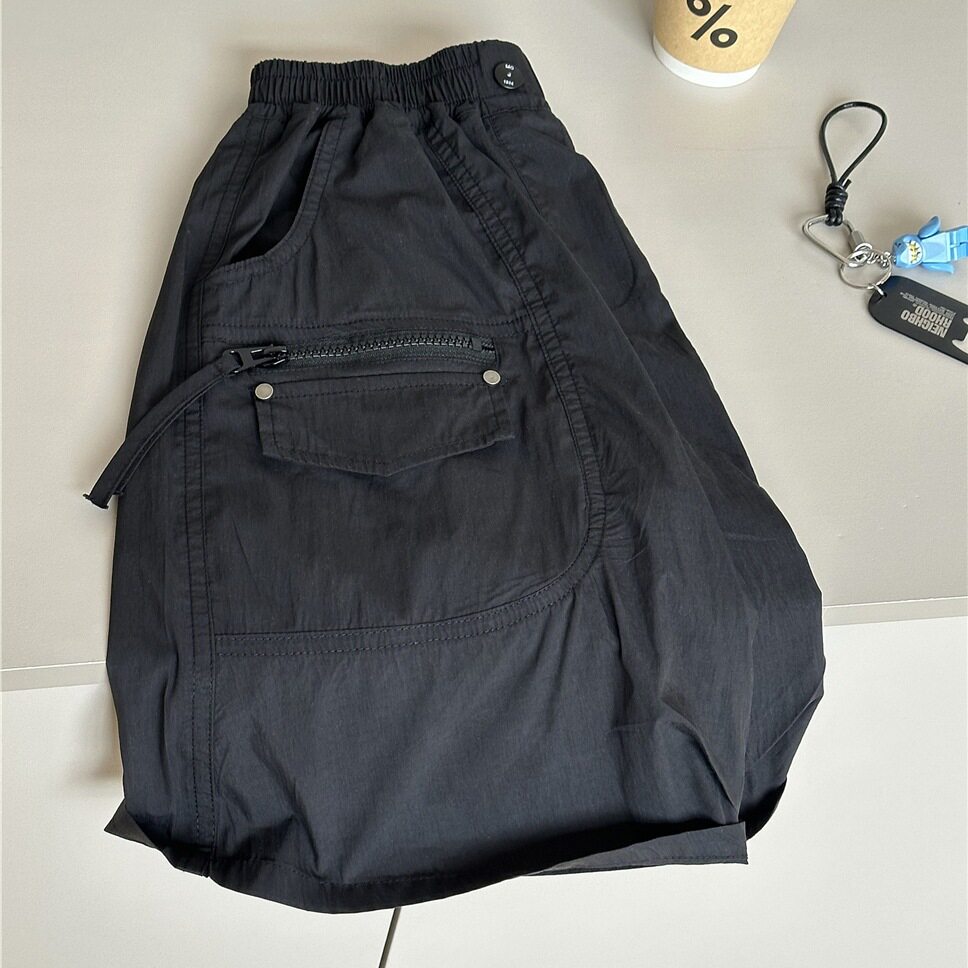 实体店儿童装夏季凉感儿童工装短裤韩版男童薄款短裤女童夏装裤子