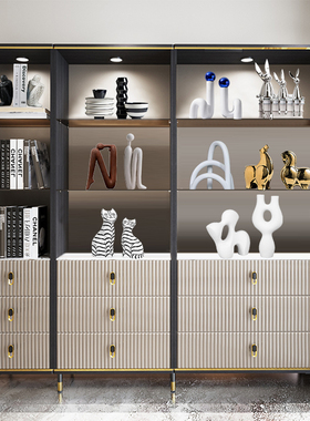 样板房间酒店抽象艺术摆件级简约现代轻奢酒柜客W厅家居装饰品