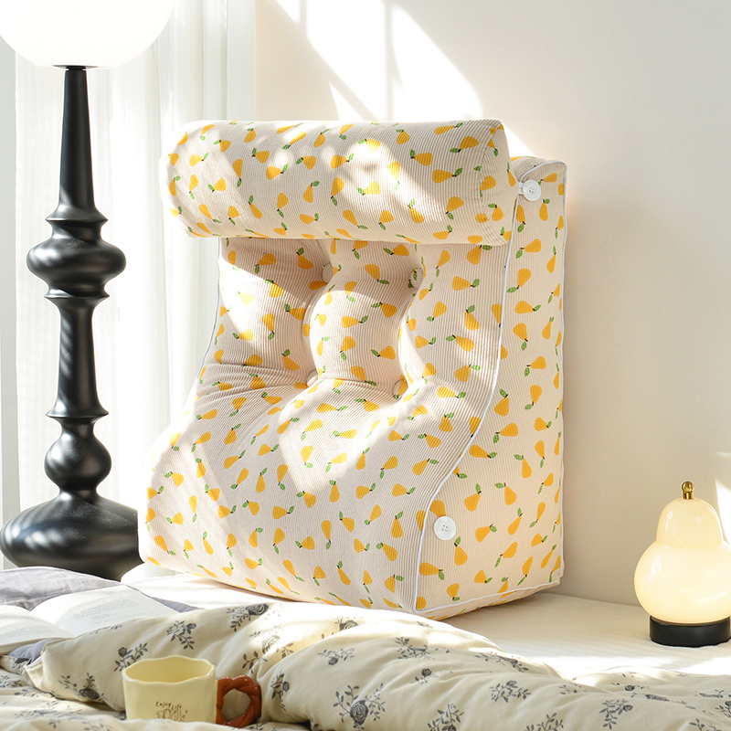 可拆洗床头靠垫床上靠枕靠背软包护腰枕沙发办公室座椅Z抱枕头单