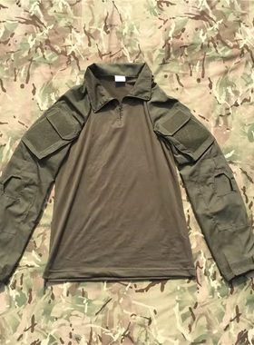 绿色GEN2蛙服上衣 战斗服战术蛙皮 G2绿色T恤防刮耐磨