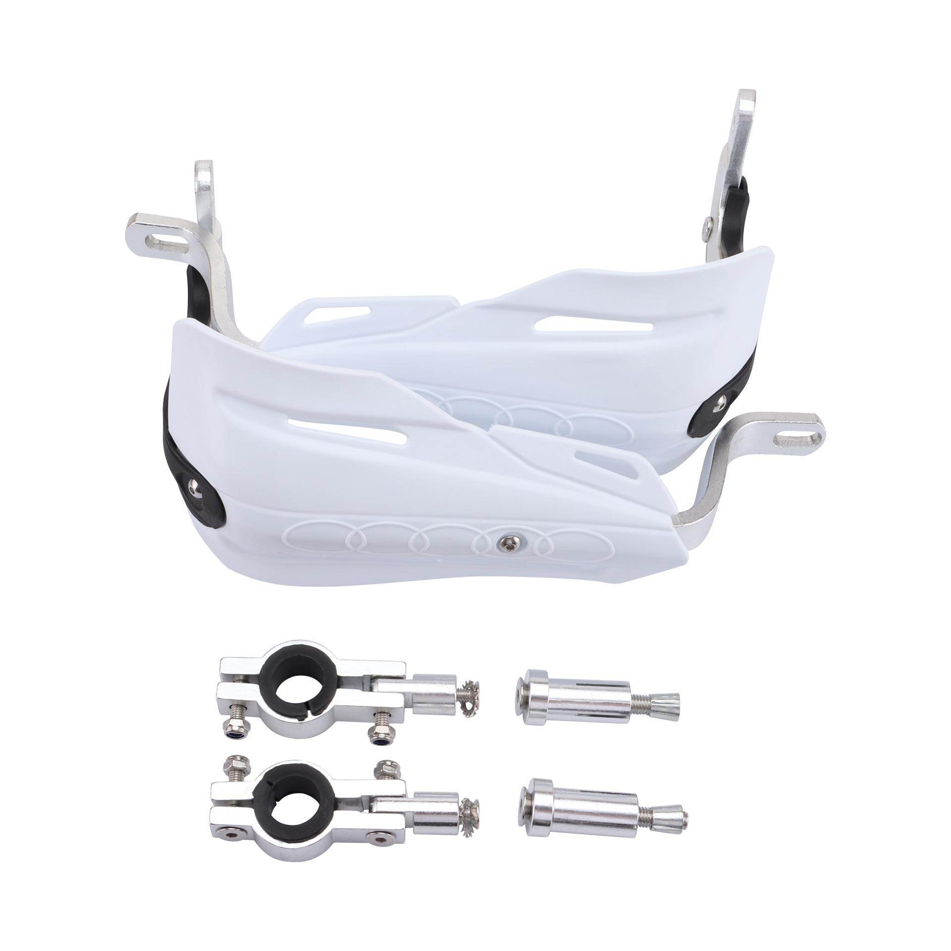 越野摩托车配件ATV铝合金护手护弓防摔护手弓风挡白色