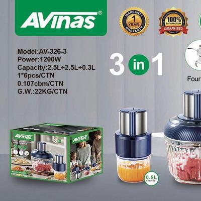 Avinas-326-3EU3in1Chopper6PCS/CTN0.107cbm
