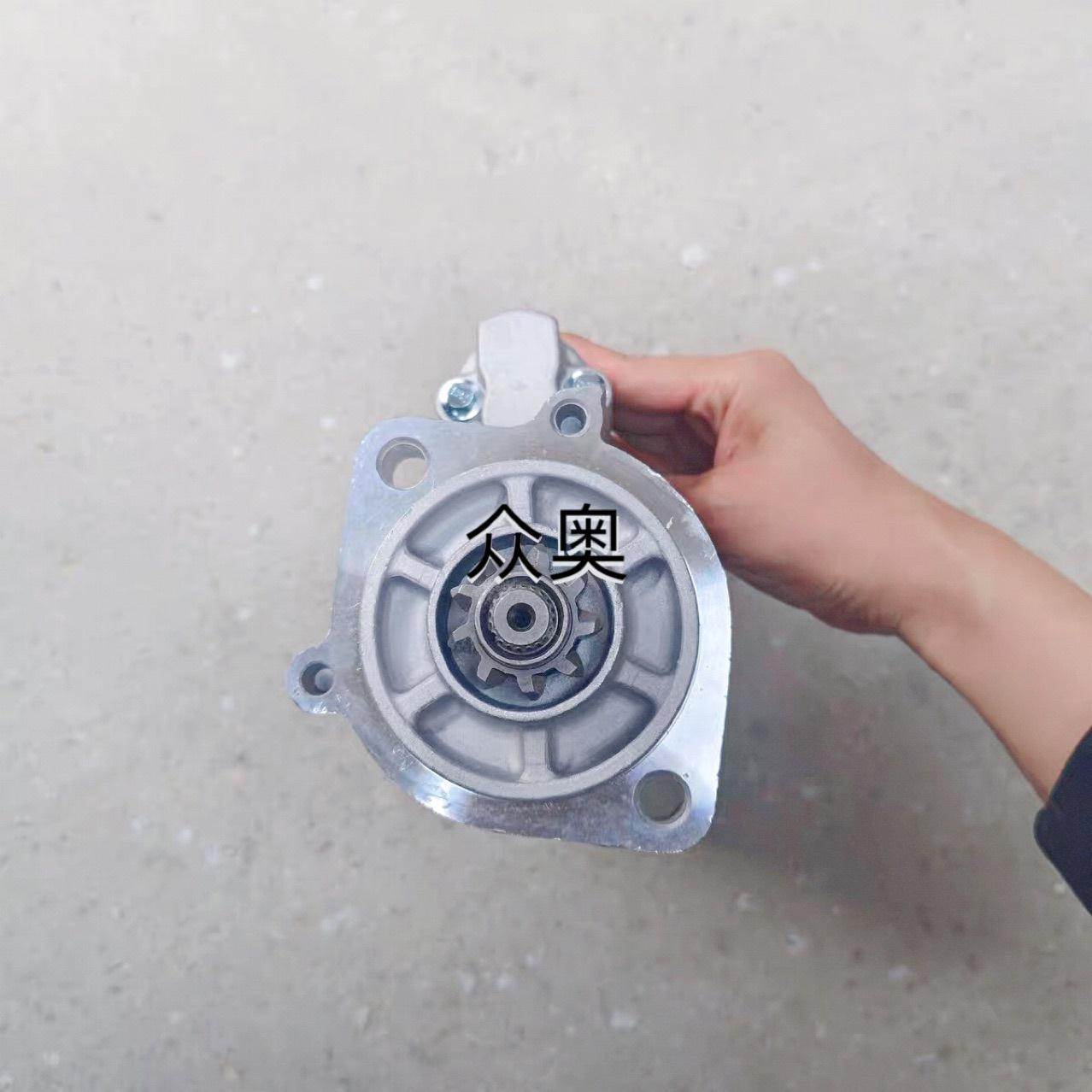 久保田V3800起动机山河智能90马达M008T504711K012-63012起动机