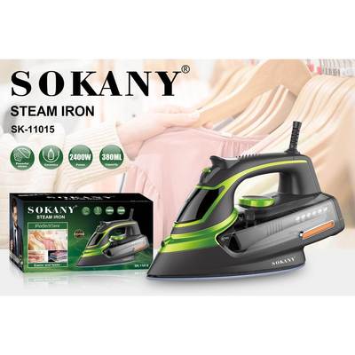 外贸SOKANY11015电熨斗2400W家用熨斗熨烫衣物蒸汽熨斗STEAM IRON