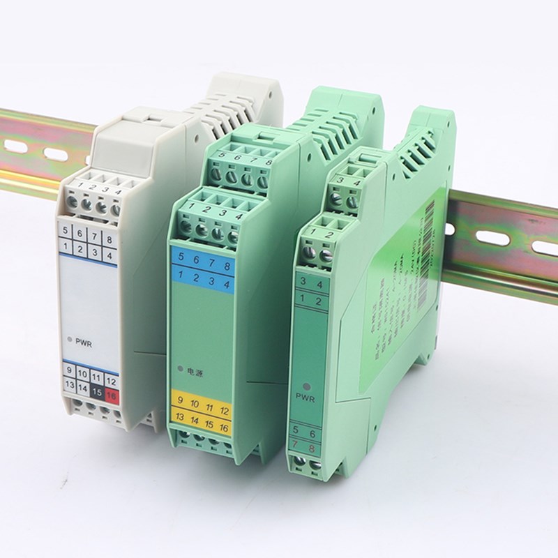 直流信号隔离器一进二出模拟量电流4-20mA转换电压0-10V5分配模块