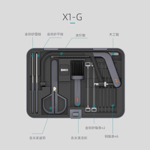 G多功能家用工具组合套装 吉米家居X1 箱包盒木工维修五金工具箱