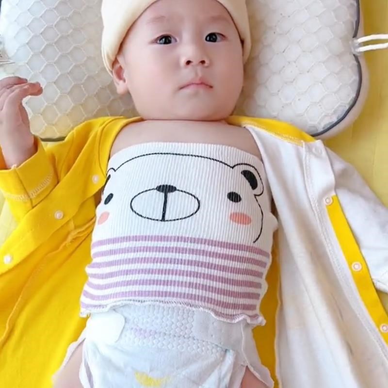 肚围护肚子防着凉婴儿夏季薄款宝宝腹围护脐带神器新生儿肚兜