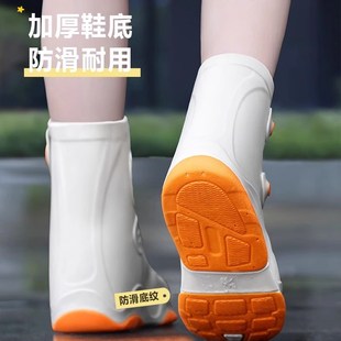 套男雨天防水防滑儿童加厚耐磨雨靴 雨鞋 套新款 女士鞋 套硅胶防雨鞋