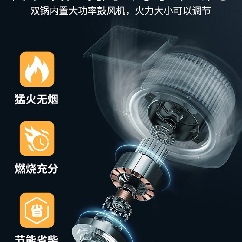 新式柴火灶烧木柴家用不锈钢多功能移动锅灶农村柴火灶大铁锅双灶