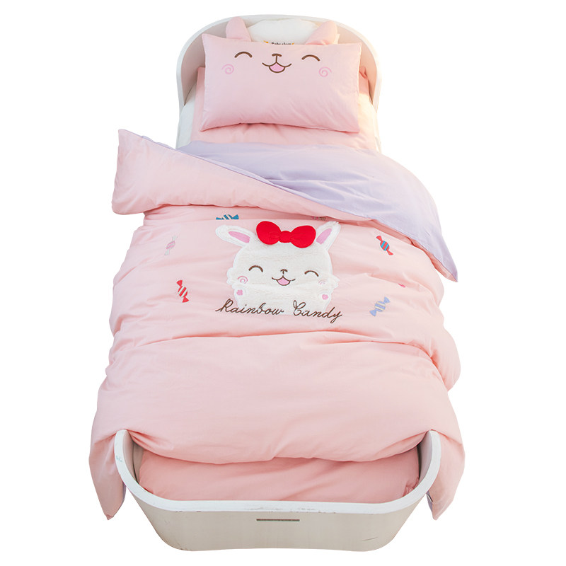 幼儿园被子三件套宝宝入园被褥午睡被套六件套儿童床上用品