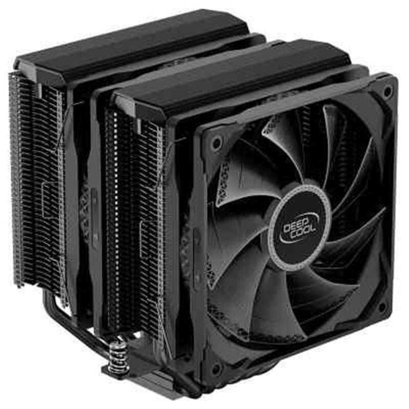 大霜塔V5幻彩支持12代U1700安装台式CPU散热器全铜6热管