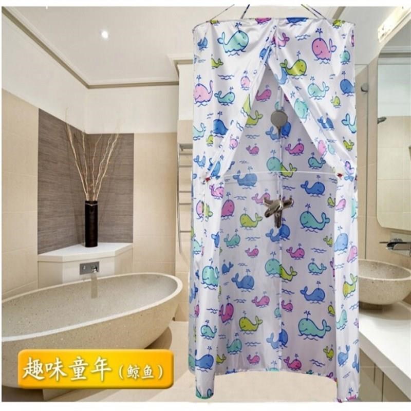简易房家用移动洗澡蓬帐篷t沐浴q淋浴H间保暖罩冬户外厕所洗浴室