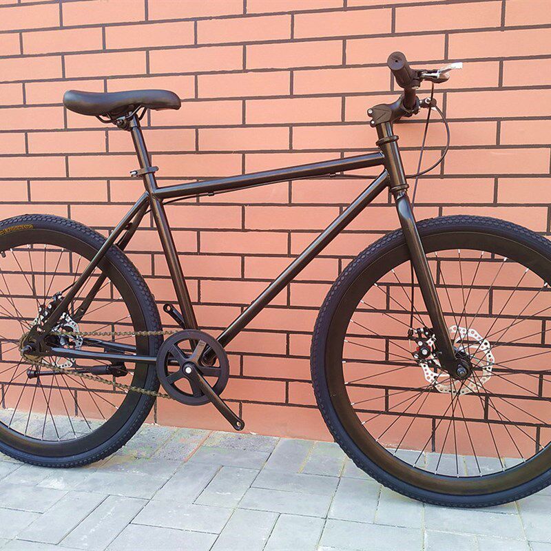 自行车超快超轻成人减震倒刹车省力器山地车变速车双碟刹公路赛车