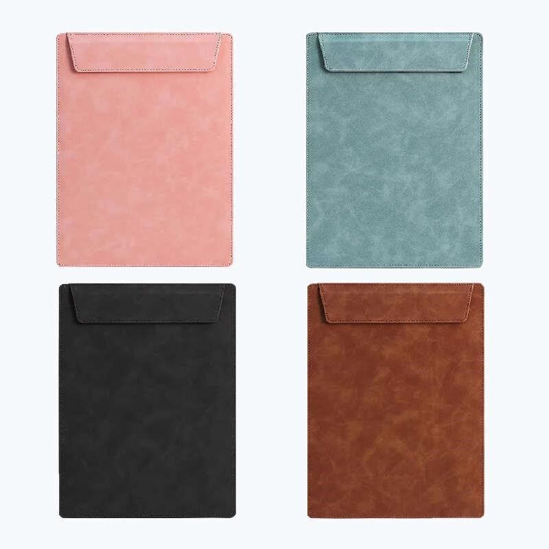 夹写字板多色文件皮质办公会议文件夹夹板文件写垫板a4磁板吸夹