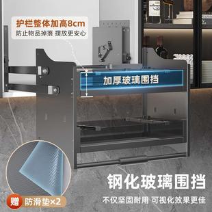 浅居吊升降拉篮段厨顶房橱拉式 JNV三调味拉篮缓冲伸缩置物缓冲