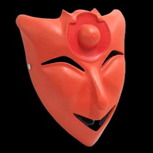 万圣节cos崩坏星穹铁道欢愉星神啊阿哈信徒面具派对舞会树脂面罩