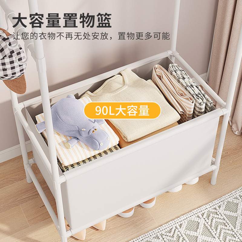 简易布衣柜家用卧室单人小挂衣橱宿舍出租房组装收纳柜经济智高圆