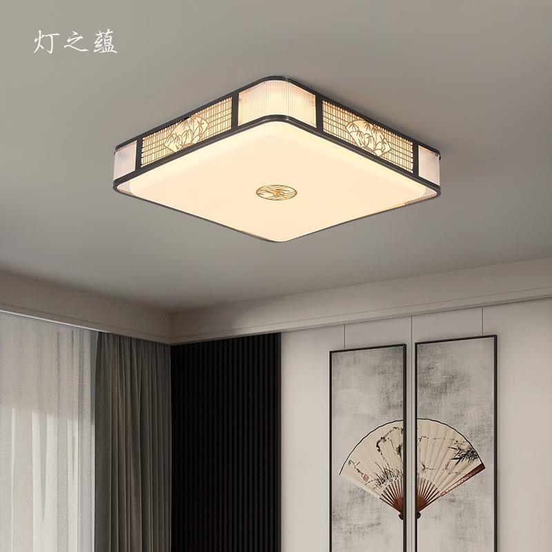 新d中室式卧简吸顶547灯轻奢约客厅灯现代别墅餐厅书房阳台全铜le