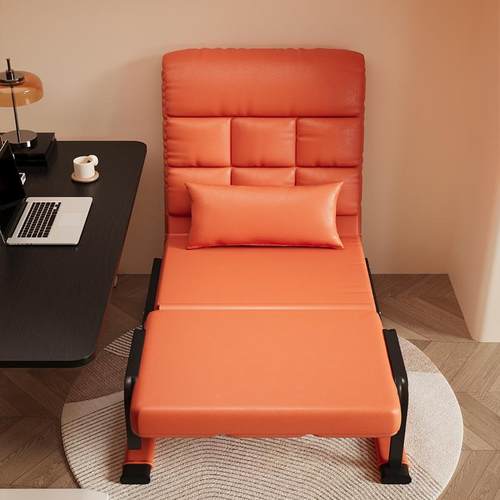 沙发床电脑椅两折叠办公租躺椅午睡床可YCS躺靠可坐用椅出屋单人