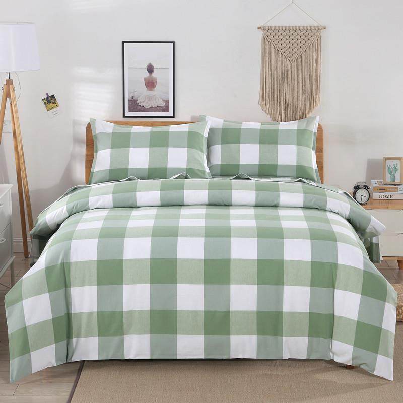 EQ4F粗手工老布亚麻1米8床单单件冬季不被起球布双料F75ST555人纯