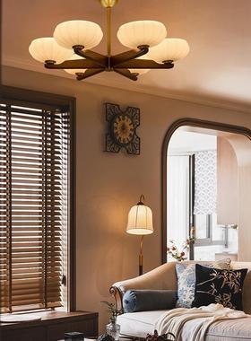 复古法式中古客厅主灯吊灯室灯49452美式复卧餐厅书房低层高古吸