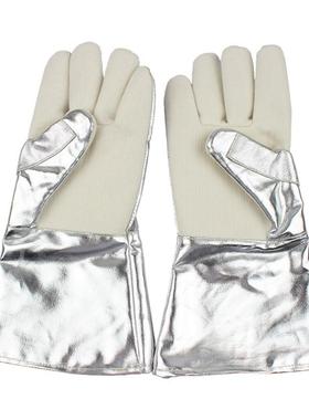 君SF533138-3铝箔隔热手套6耐温高35御0度锻造冶炼烧焊飞溅保护手