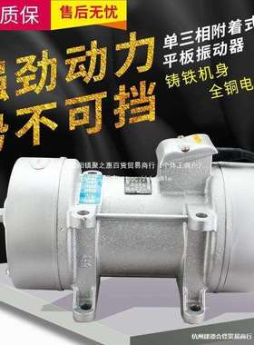 8附着式平板振动器水泥混震凝土单相三相动器建筑30V232320全铜电