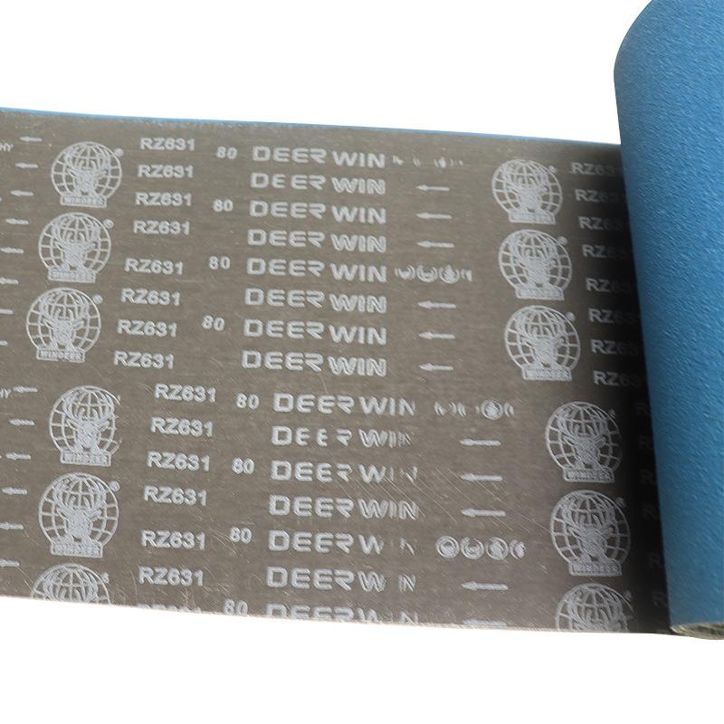 厂家RZ61（6鹿打砂卷抛光木工砂纸带不锈钢抛光带砂磨纸砂王盘砂