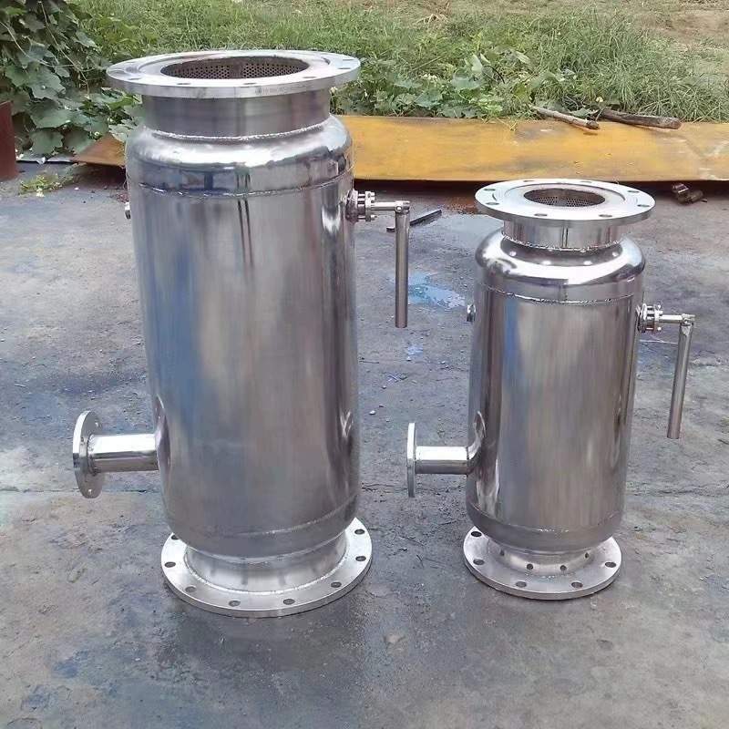 反冲洗除污器过滤器 立卧式反冲洗过滤器 法兰角通直通快速除污器