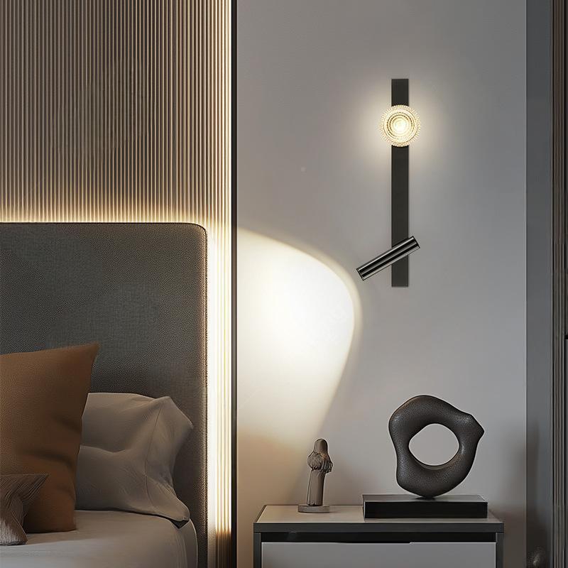 2025新款现简代约卧室格床壁灯意416式客厅栅墙壁灯酒店过道走头